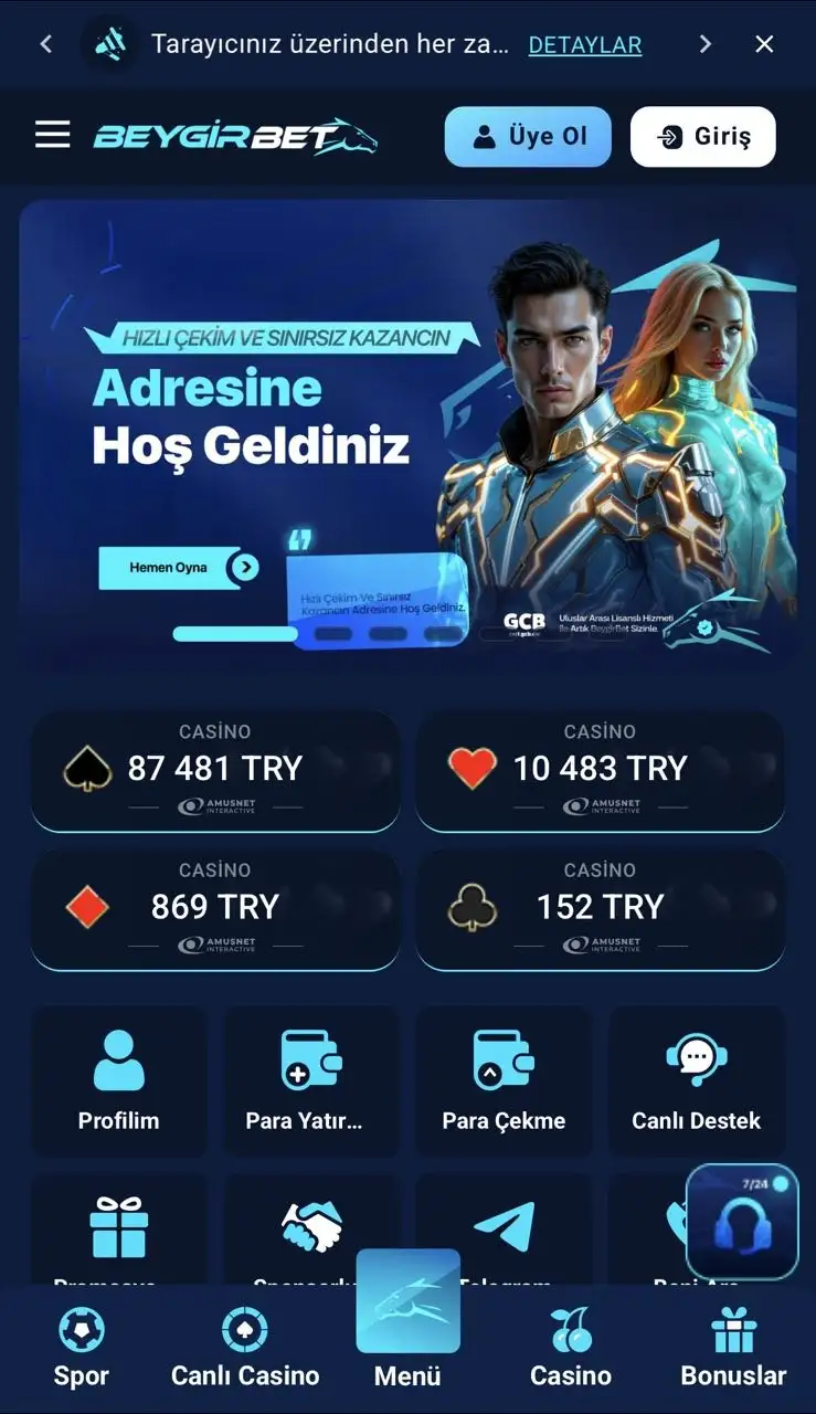 Beygirbet'in Mobil Optimizasyonu
